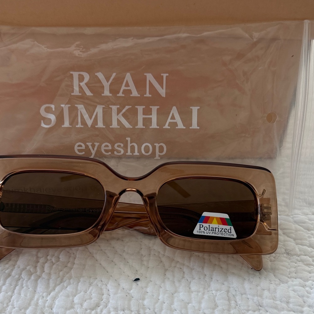 Ryan Simkhai Brown Sunglasses